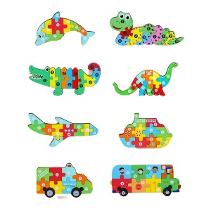 Wooden Puzzle Toy - 1 Piece