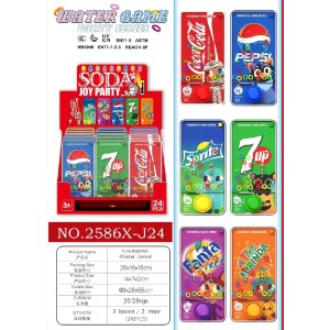 Water Game Soda Party Multi Designs - 1 Piece