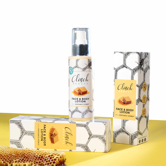 Clinch Beauty Face & Body Lotion With Organic Honey
