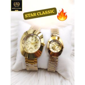 Star classic quality couple chain watch 008-1 Piece