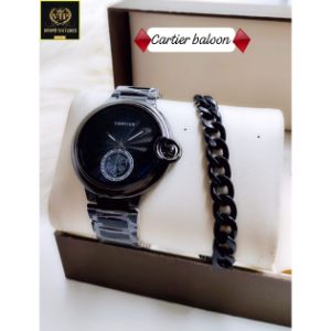 Cartier chain watch with steel bracelet 004-1 Piece