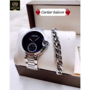 Cartier chain watch with steel bracelet 006-1 Piece