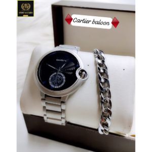 Cartier chain watch with steel bracelet 007-1 Piece