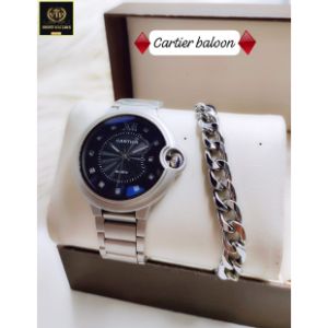 Cartier chain watch with steel bracelet 008-1 Piece
