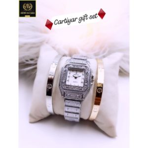 Aqua watch & cartier 2 bracelet set 003-1 Piece