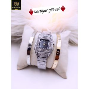 Aqua watch & cartier 2 bracelet set 004-1 Piece