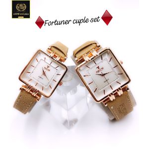 Fortuner couple set leather strap 001