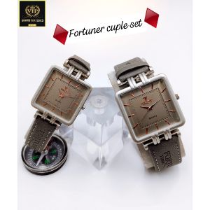 Fortuner couple set leather strap 008